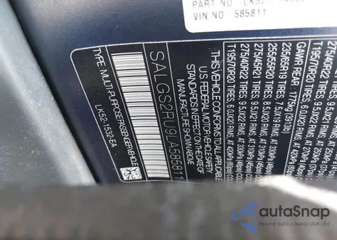 2020 Land Rover Range Rover Hse from USA, damaged, VIN SALGS2RU9LA585811